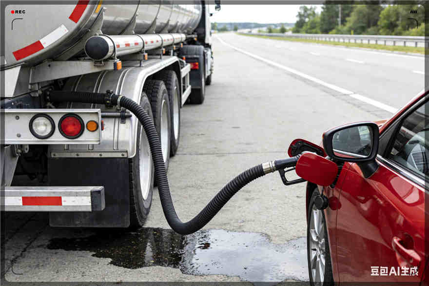 环江汽车救援送水案例